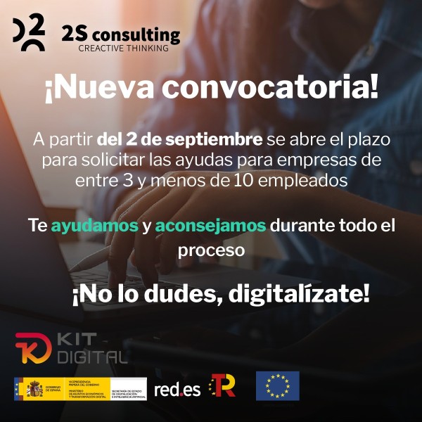 Abierta la solicitud de la segunda convocatoria de las ayudas del kit ...
