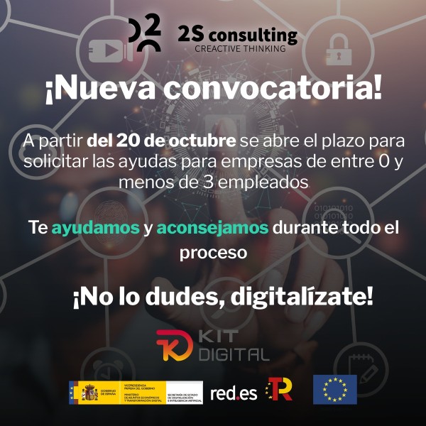 Última convocatoria del Kit digital (de 0 a 3 empleados) ya abierta ...